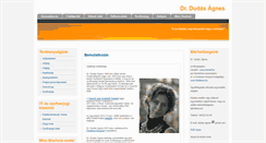 Desktop Screenshot of drdudas.hu